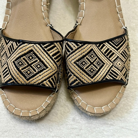Rockport Marah Espadrille Geometric Print Wedge Sandals - Size 10 - Picture 3 of 14